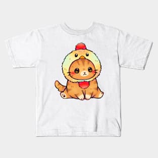 Chicken Kitty Kids T-Shirt